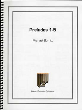 Illustration de Préludes 1 à 5 pour marimba solo