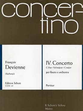 Illustration de Concerto en do M pour flûte et orchestre - Conducteur