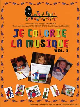 Illustration de Je colorie la musique - Vol. 1