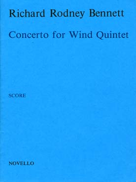 Illustration de Concerto for wind quintet (conducteur)