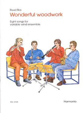 Illustration de Wonderful woodwork (conducteur) pour ensemble variable d'instruments à vent