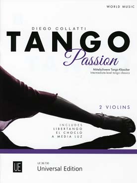 Illustration de TANGO PASSION : 8 tangos classiques de 8 auteurs