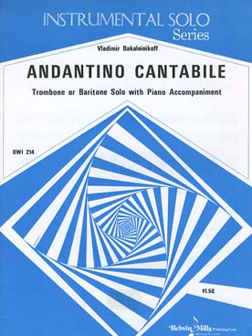 Illustration de Andantino cantabile