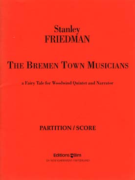 Illustration de The Bremen town musicians pour quintette à vent et récitant