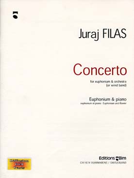 Illustration de Concerto pour euphonium et orchestre, réd. piano
