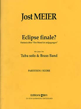 Illustration de Éclipse finale ? pour tuba solo et brass band - Conducteur