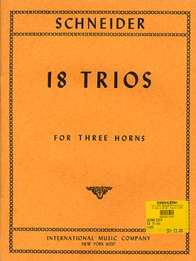 Illustration de 18 Trios