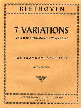 Illustration de 7 Variations sur la Flûte enchantée de Mozart