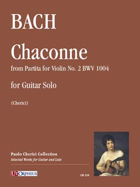 Illustration de Chaconne en ré m (de la partita N° 2 en ré m pour violon BWV 1004)