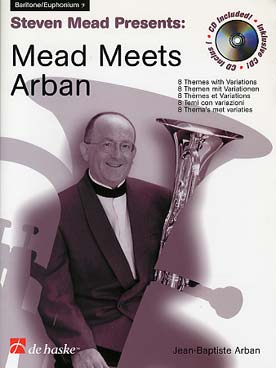 Illustration de MEAD MEETS ARBAN avec CD pour euphonium ou baryton TC clé de sol (Avancé)