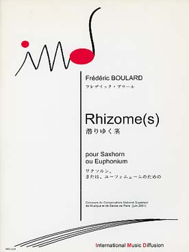 Illustration de Rhizome(s) pour saxhorn ou euphonium