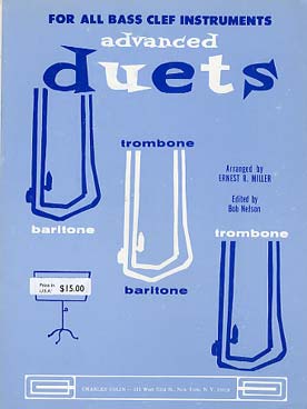 Illustration de ADVANCED DUETS for all bass clef instruments