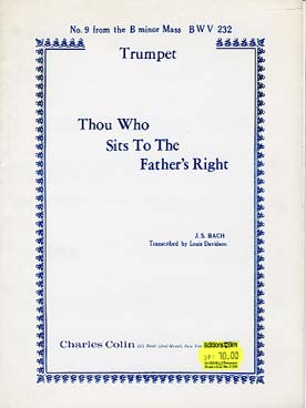 Illustration de Thou who sits to the father's right