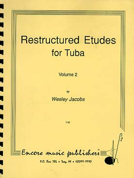 Illustration de Restructured etudes for tuba - Vol. 2