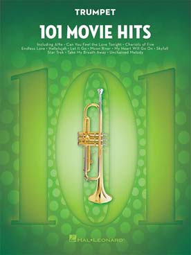 Illustration de 101 MOVIE HITS - Trompette