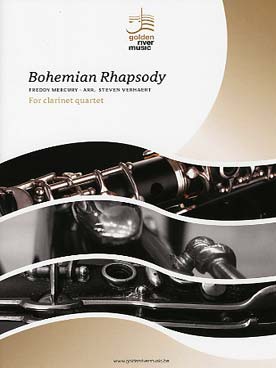 Illustration de BOHEMIAN RHAPSODY pour quatuor de clarinettes