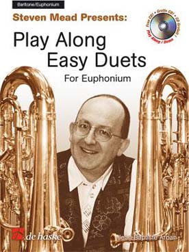 Illustration de Play along easy duets avec CD pour euphonium