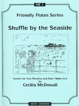 Illustration de Shuffle by the seaside pour 2 flûtes piccolo et 4 flûtes en do