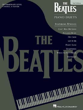 Illustration de The BEATLES PIANO DUETS - 2nd Edition : 8 chansons