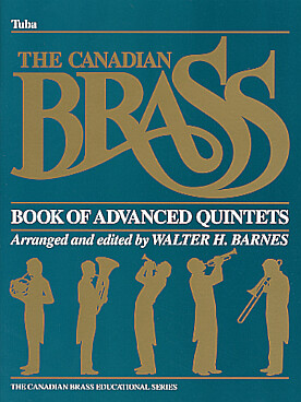 Illustration de CANADIAN BRASS BOOK OF ADVANCED QUINTETS - Tuba