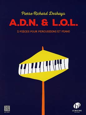Illustration de A. D. N. & L. O. L. : 2 pièces pour percussions et piano