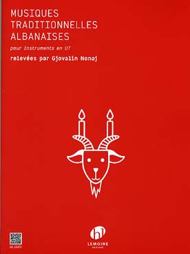 Illustration de MUSIQUES TRADITIONNELLES ALBANAISES pour instruments en ut relevées par Gjovalin Nonaj