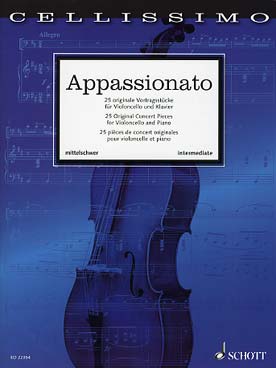 Illustration de APPASSIONATO : 25 pièces originales de concert