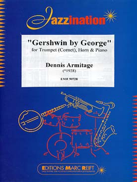 Illustration de Gershwin by George pour trompette, cor et piano