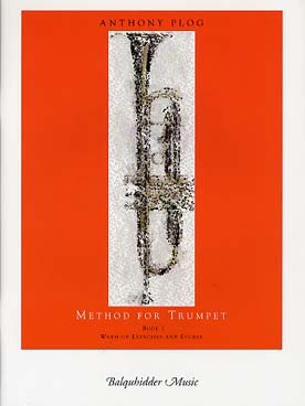 Illustration de Method for trumpet - Book 1 warm-up, exercices and etudes