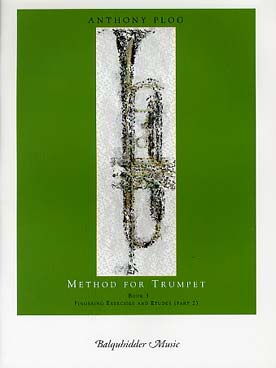 Illustration de Method for trumpet - Book 3 fingering, exercices and etudes part 2