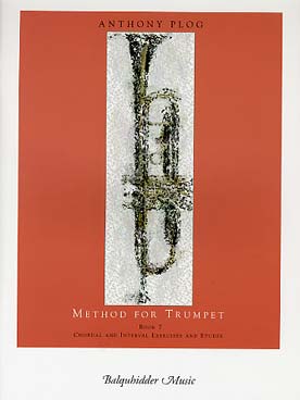 Illustration de Method for trumpet - Book 7 chordal and interval exercices and etudes