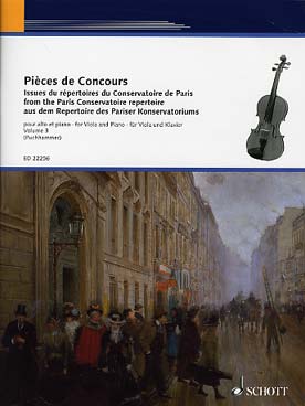 Illustration de PIECES DE CONCOURS issues du répertoire du Conservatoire de Paris - Vol. 3