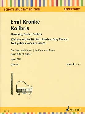 Illustration de Kolibris : tout petits morceaux faciles op. 210