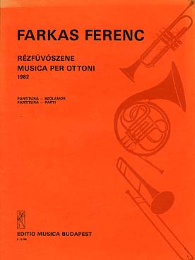 Illustration de Musica per ottoni pour 3 trompettes, 2 trombones et tuba (conducteur & parties)