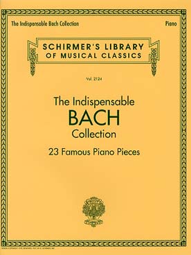 Illustration de The Indispensable Bach Collection : 23 pièces célèbres
