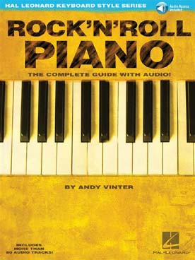 Illustration de ROCK'N'ROLL PIANO : the complete guide (en anglais)