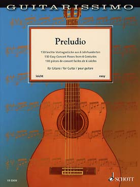 Illustration de PRELUDIO : 130 pièces faciles de concert de six siècles différents