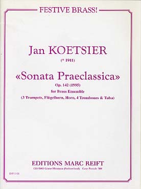 Illustration de Sonata Praeclassica pour ensemble de cuivres