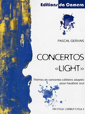 Illustration de CONCERTOS "LIGHT", thèmes de concertos célèbres adaptés pour hautbois seul
