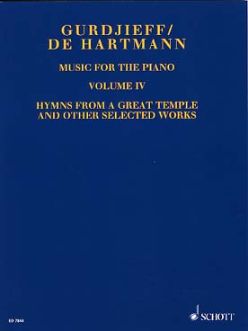 Illustration de Music for piano - Vol. 4 : Hymns from a Great Temple and other works