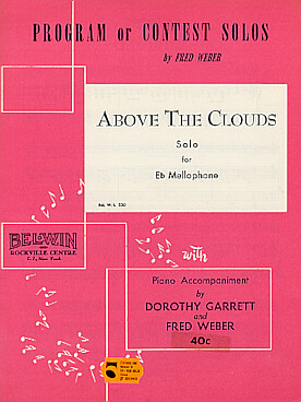 Illustration weber above the clouds