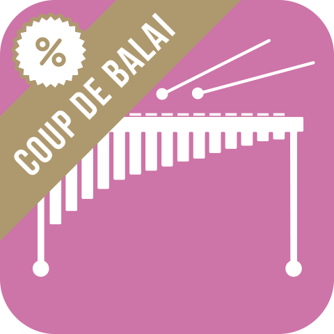 Coup de balai partitions <br> PERCUSSION à CLAVIER