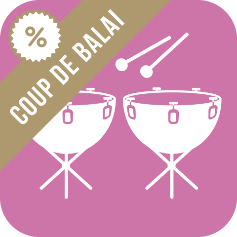 Coup de balai partitions <br>  TIMBALES