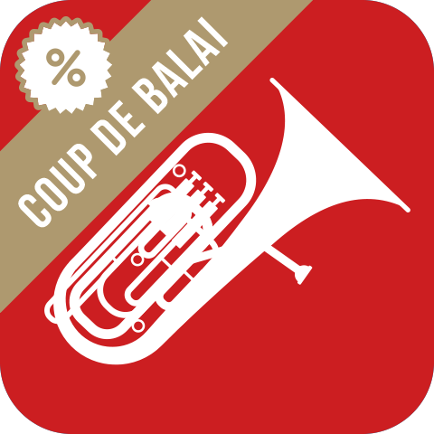 Coup de balai partitions Tuba/saxhorn/euphonium
