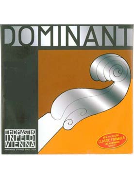 Illustration thomastik dominant medium viol. 3/4  jeu