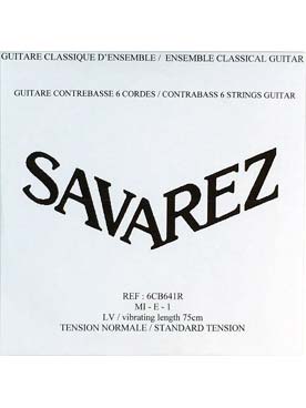 CORDE CLASSIQUE SAVAREZ Mi 6° blanc