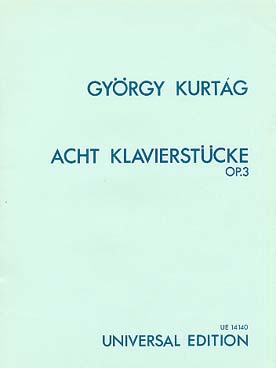 Illustration de 8 Klavierstücke op. 3