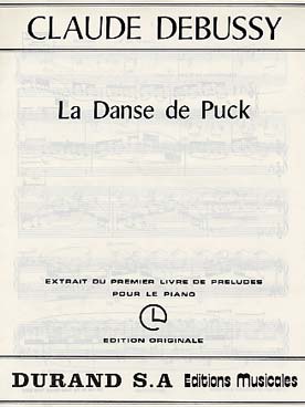 Illustration de Préludes, 1er Livre (éd. Durand) - N° 11 : La Danse de Puck   