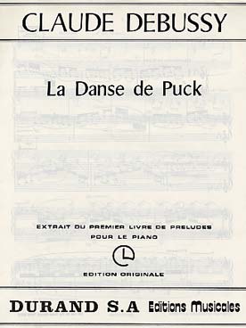 Illustration de Préludes, 1er Livre (éd. Durand) - N° 11 : La Danse de Puck