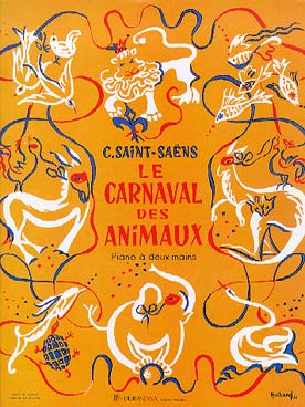 Illustration saint-saens carnaval des animaux (le)